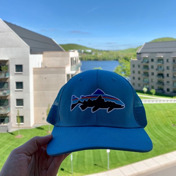 patagonia fitz roy trout trucker hat